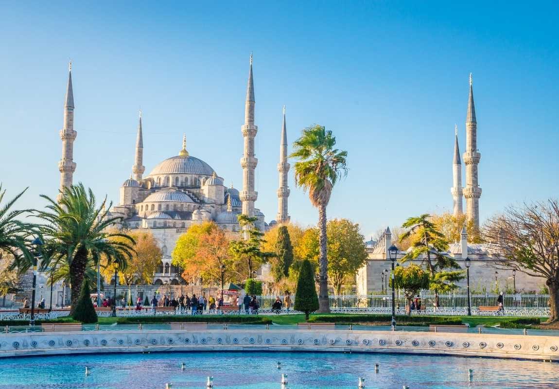 Sultan Ahmed Mosque — 3 minutes walk