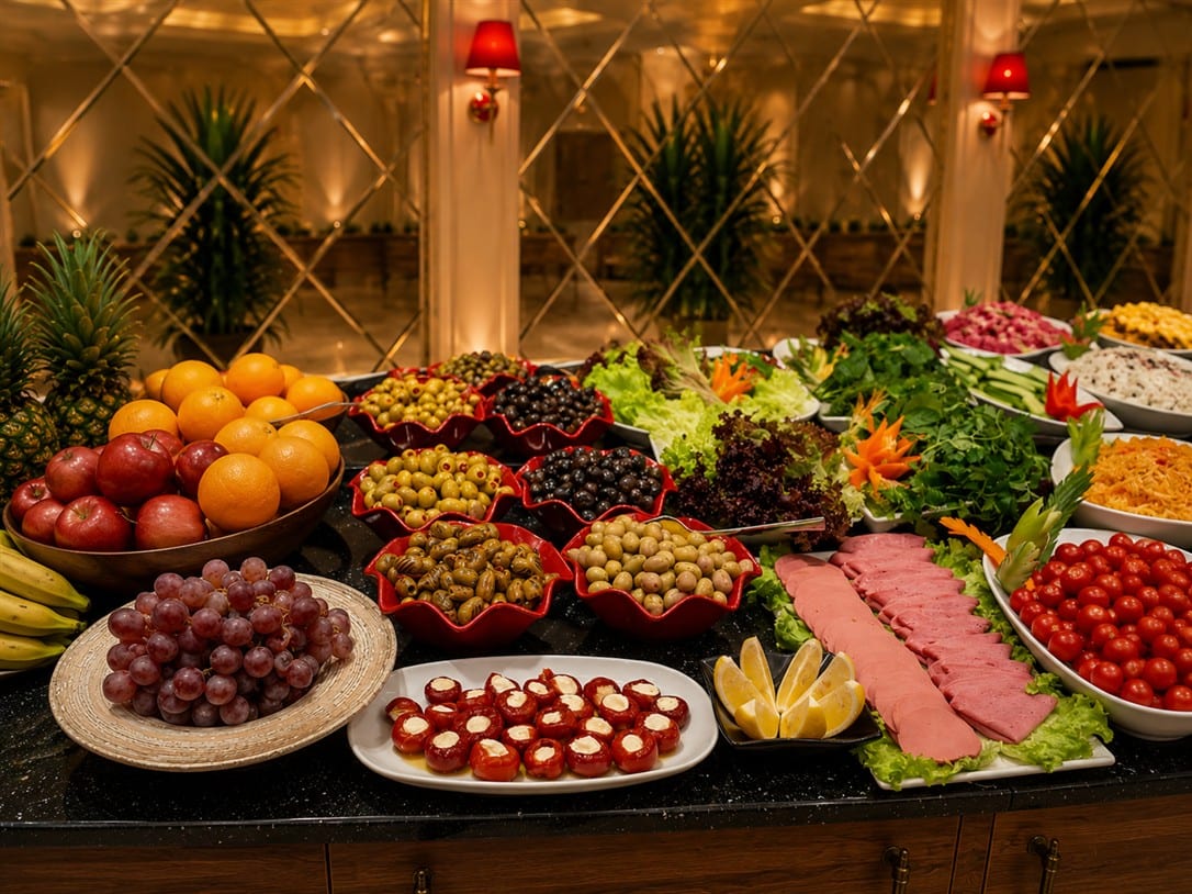 Açık büfe kahvaltı — Ayasofya Hotel