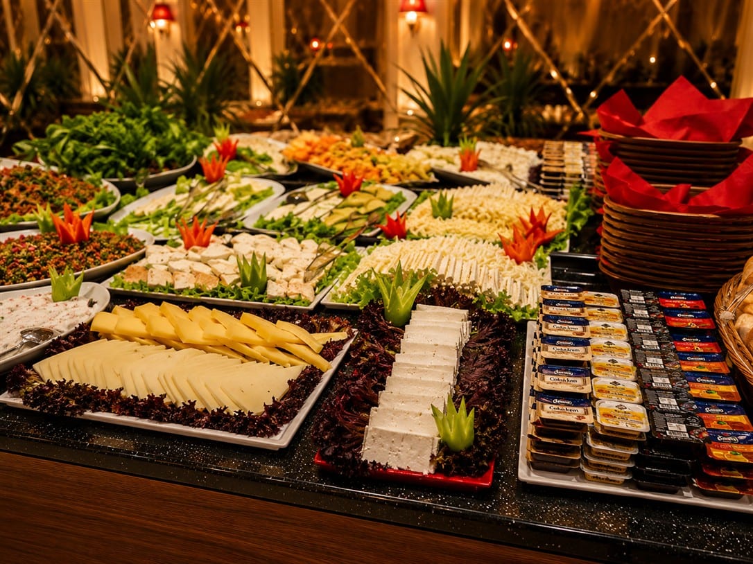 Açık büfe kahvaltı — Ayasofya Hotel