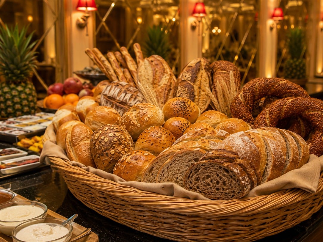 Açık büfe kahvaltı — Ayasofya Hotel