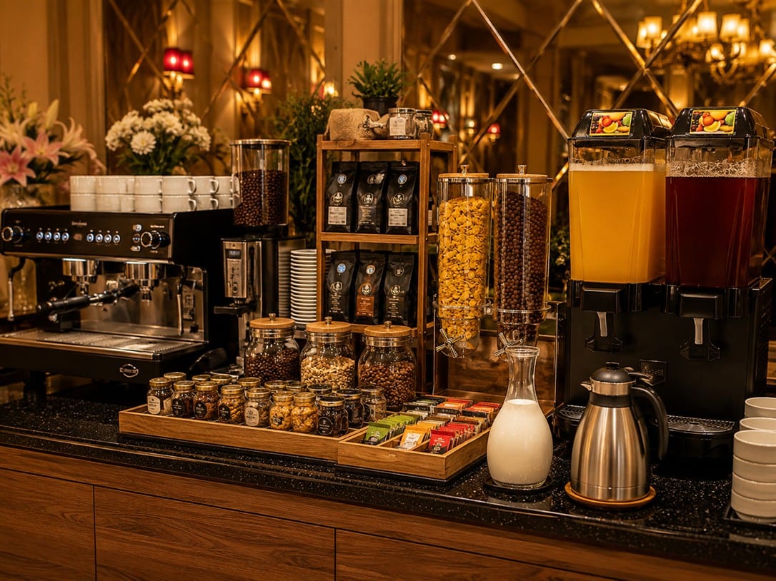 Tea and coffee — Ayasofya Hotel