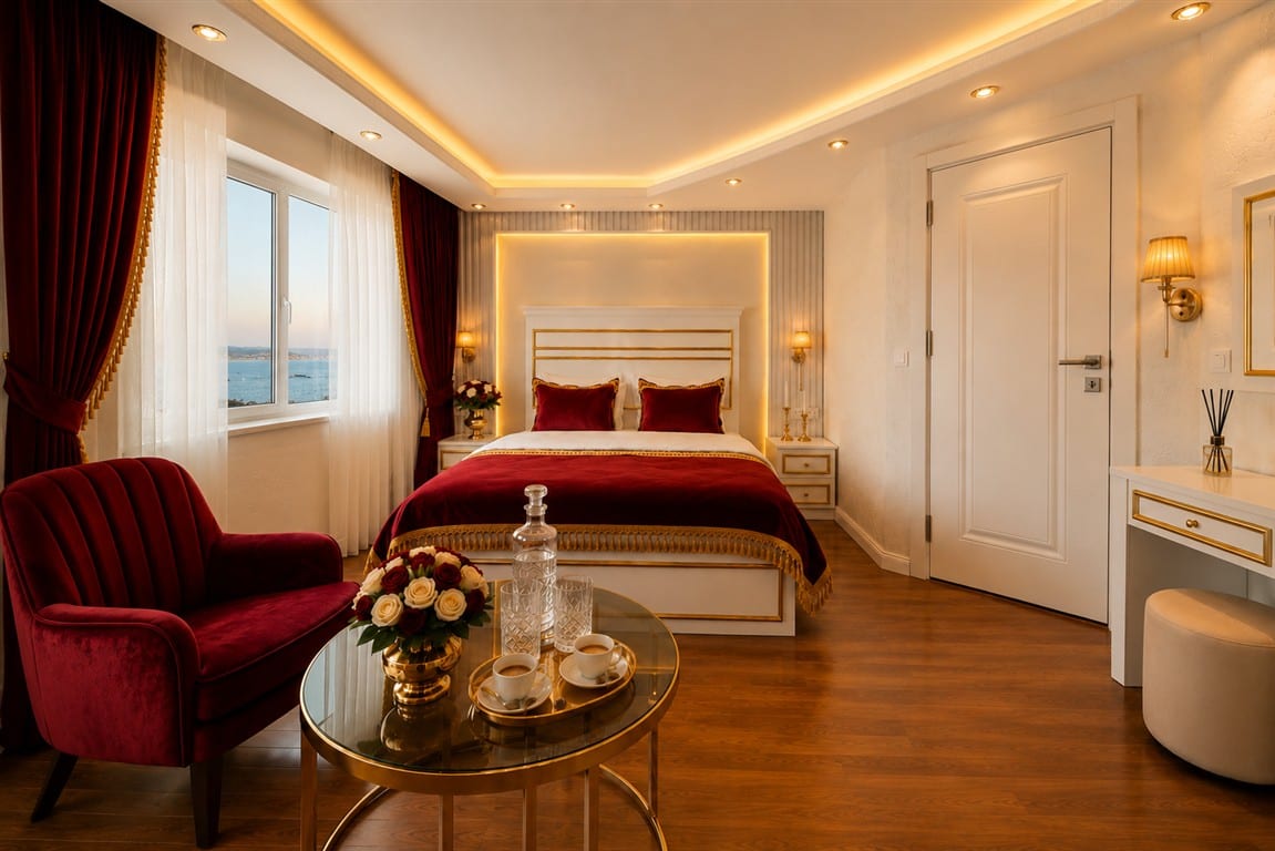 Deluxe Double Room With Sea View — Ayasofya Hotel Sultanahmet