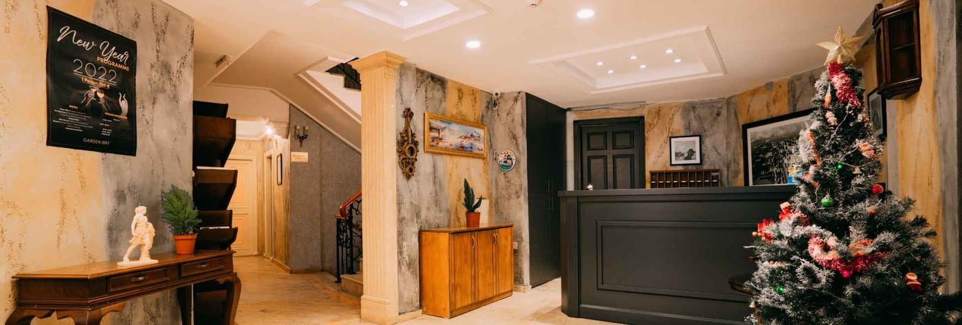 Ayasofya Hotel lobby corner